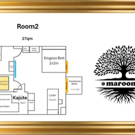 Guest house Marooms Privat Art